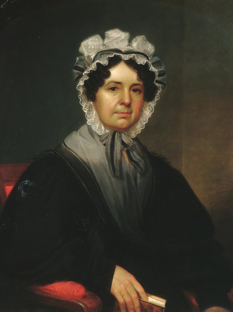 Detail of Mrs. Gideon Tucker, 1830 by William Sidney Mount