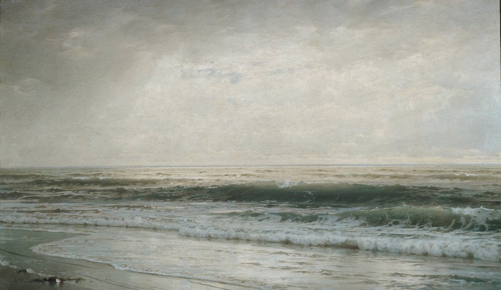 Detail of New Jersey Beach, 1901 by William Trost Richards
