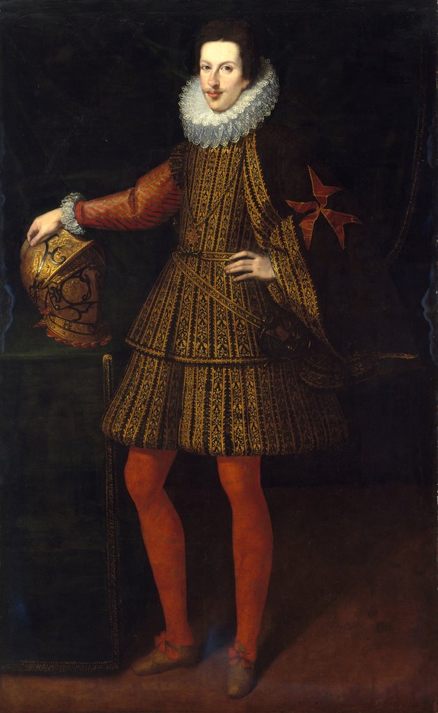 Detail of Cosimo II de' Medici, Grand Duke of Tuscany, 1597-1681 by Unknown