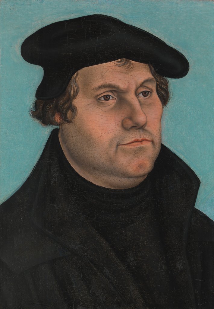 Detail of Martin Luther, probably 1532 by Unknown