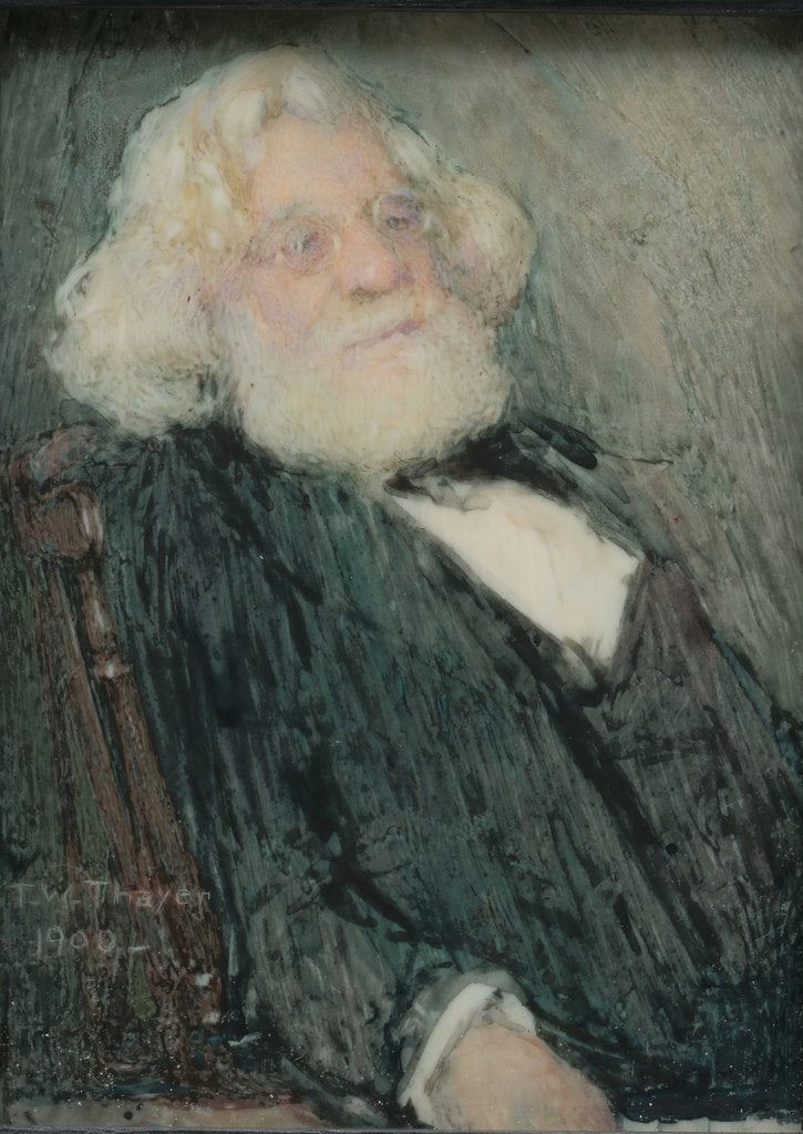 Detail of Parke Godwin, 1900 by Theodora W. Thayer
