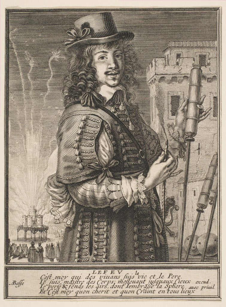 Detail of Fire, ca. 1630 by Abraham Bosse