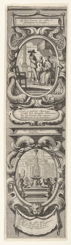 Detail of Allegories in Honor of the Birth of the Dauphin, ca. 1638 by Abraham Bosse