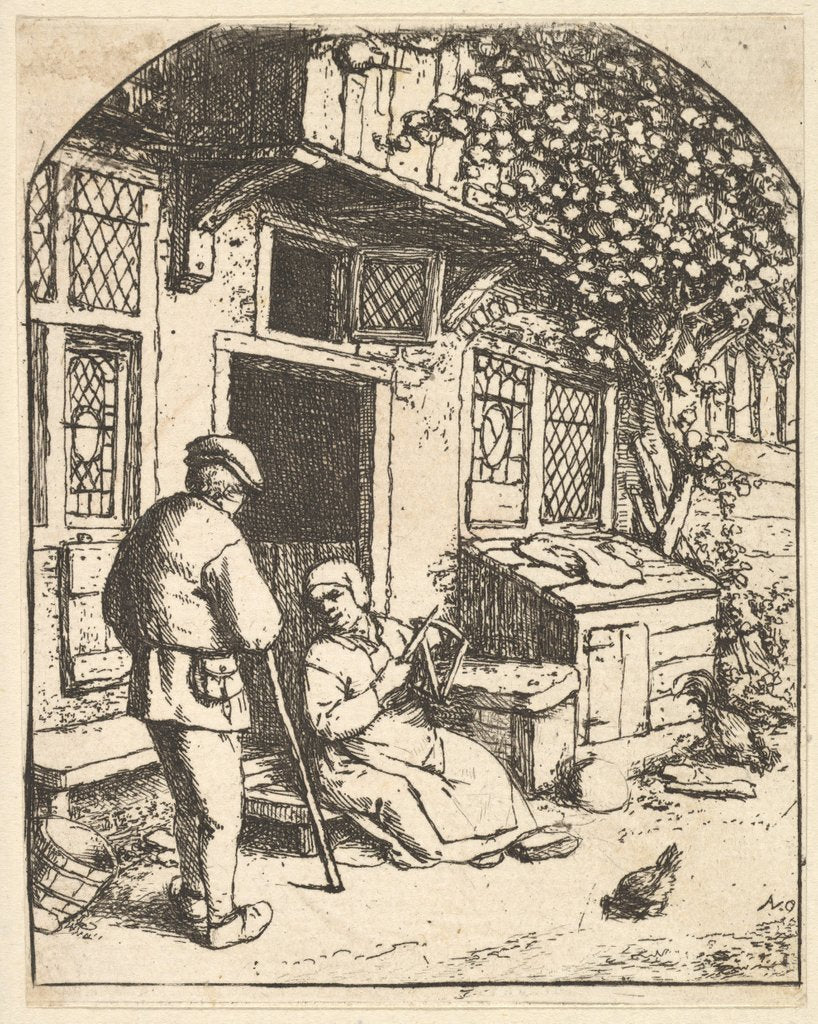 Detail of The Winder, 1610-85 by Adriaen van Ostade