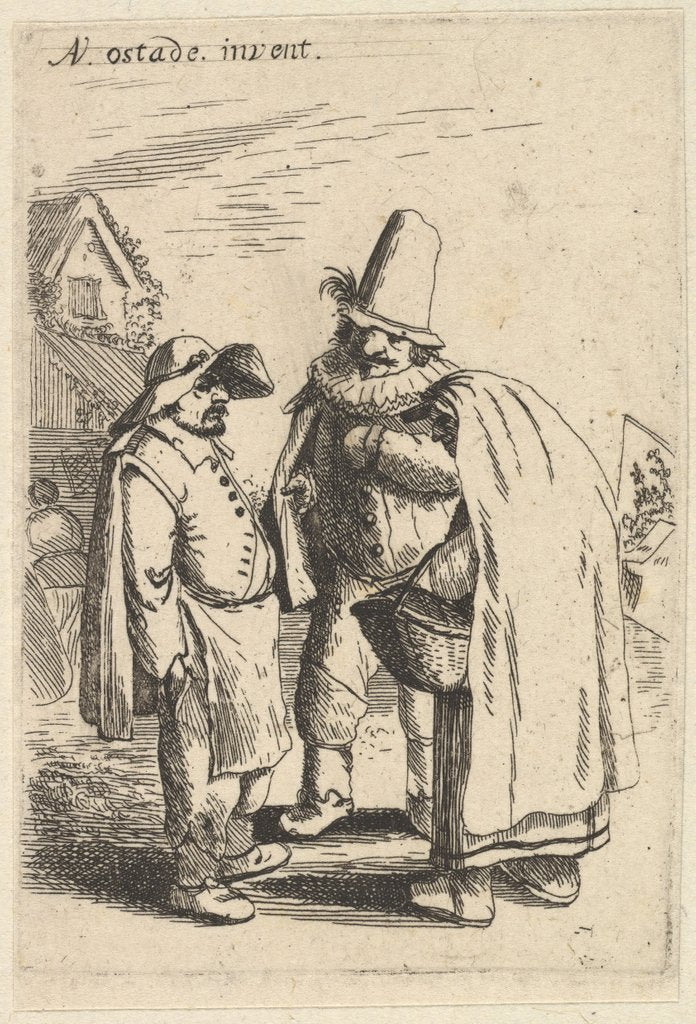 Detail of Grotesque Figures, 1610-85 by Unknown