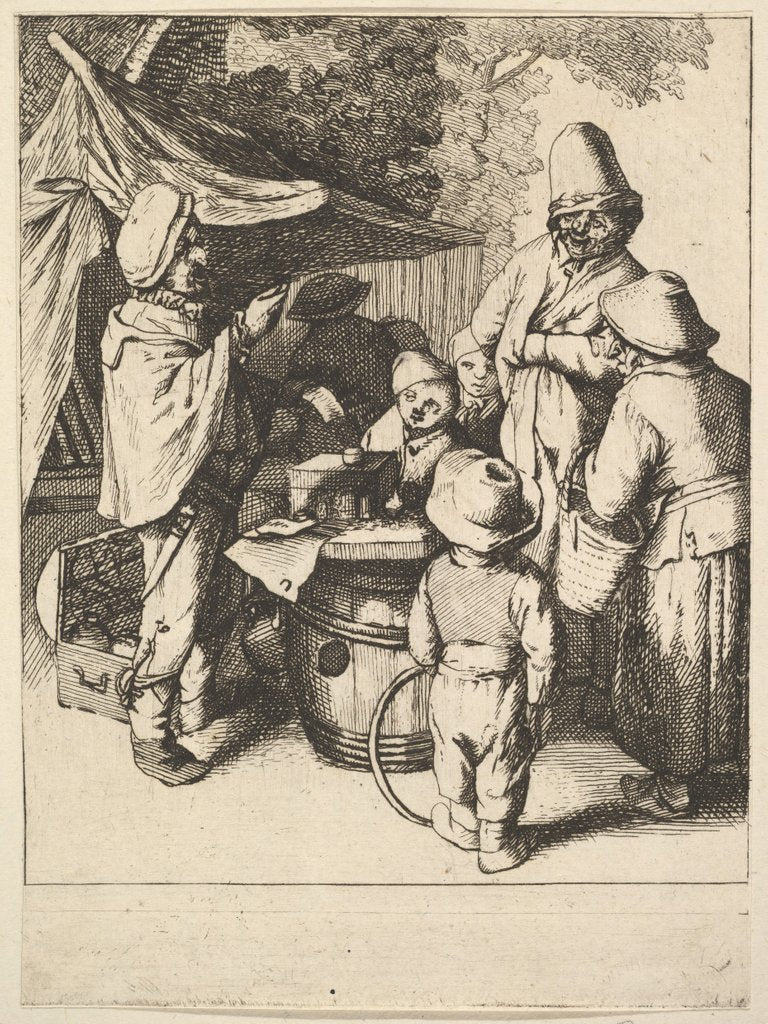 Detail of The Quack, 1610-85 by Unknown