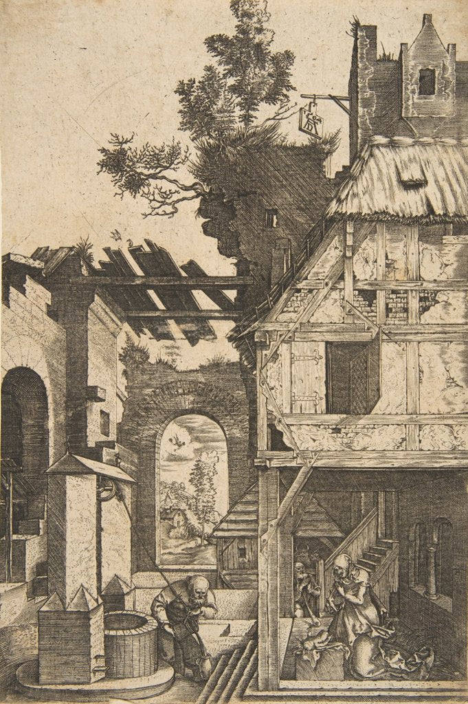 Detail of The Nativity by Unknown
