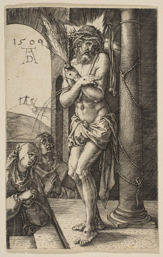 Detail of The Man of Sorrows, from The Passion, 1509 by Albrecht Dürer