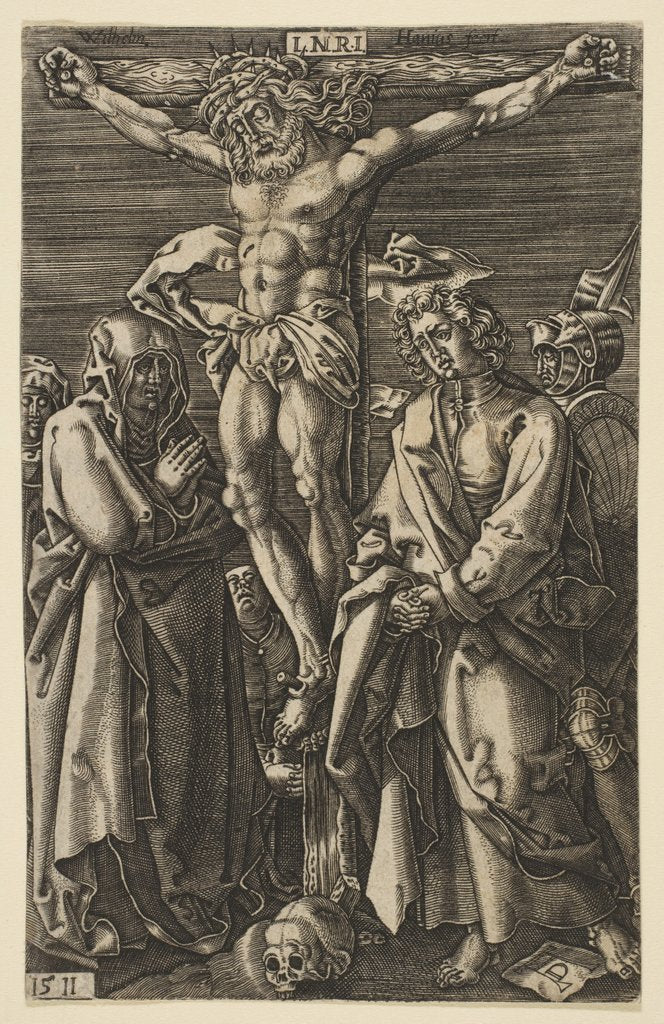Detail of The Crucifixion, from The Passion by Unknown