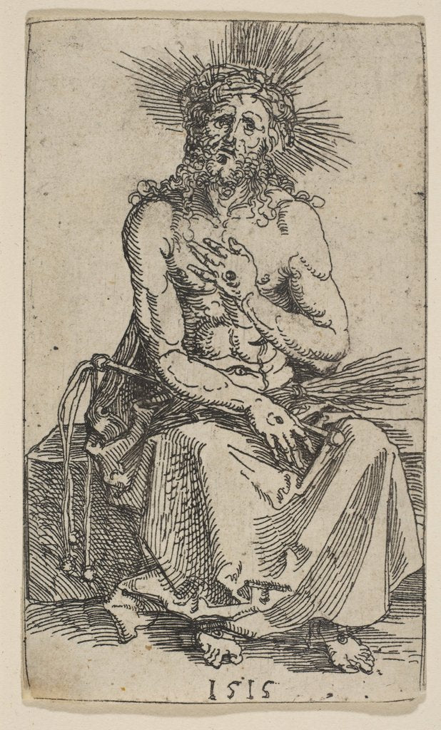 Detail of The Man of Sorrows, 1515 by Albrecht Dürer