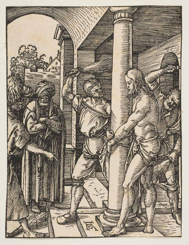 Detail of The Flagellation, from The Small Passion, ca. 1509 by Albrecht Dürer