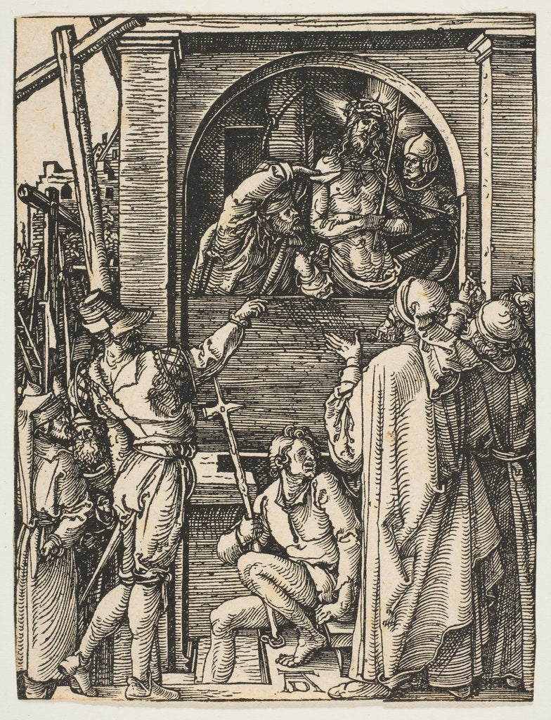 Detail of Ecco Homo, from The Small Passion, ca. 1509 by Albrecht Dürer