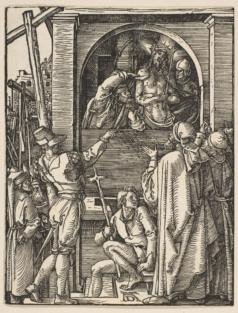 Detail of Ecce Homo, from The Small Passion, ca. 1509 by Albrecht Dürer