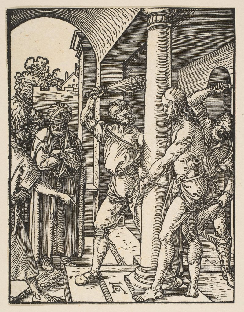 Detail of The Flagellation, from The Small Passion, ca. 1509 by Albrecht Dürer