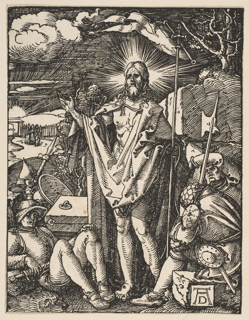 Detail of The Resurrection, from The Little Passion, ca. 1510 by Albrecht Dürer