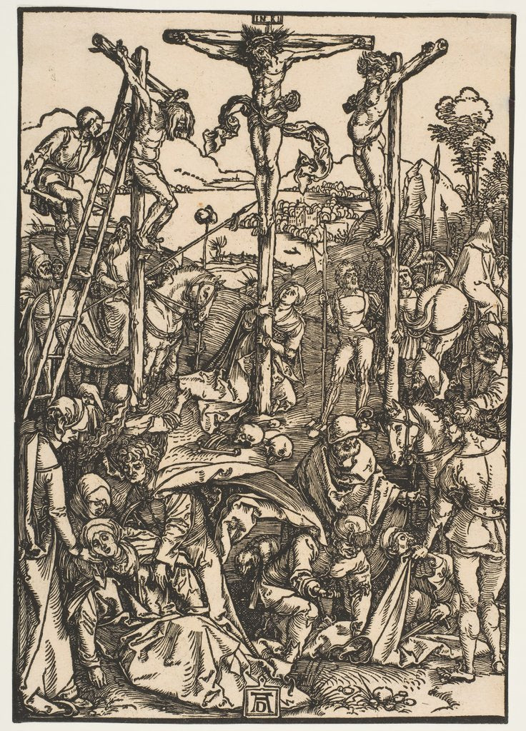 Detail of Calvary with the Three Crosses, ca. 1503 by Albrecht Dürer