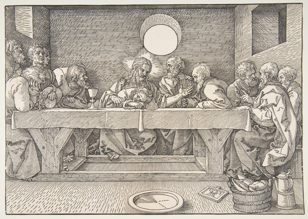 Detail of The Last Supper, 1523 by Albrecht Dürer