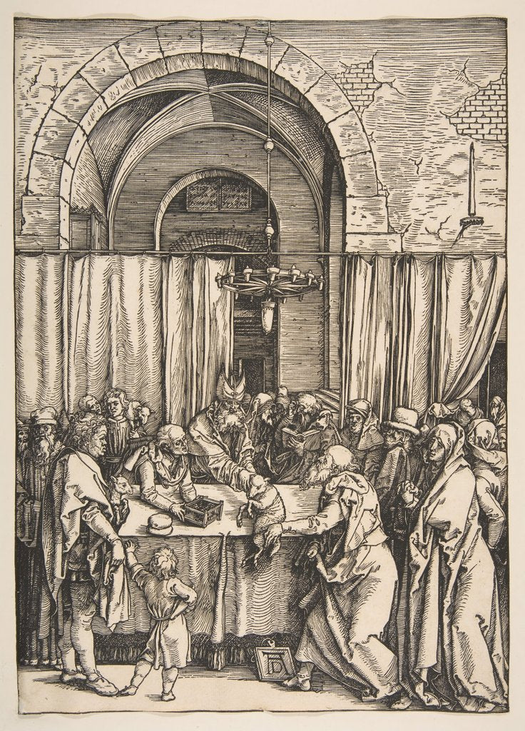 Detail of The Rejection of Joachim's Offering, from The Life of the Virgin, ca. 1504 by Albrecht Dürer