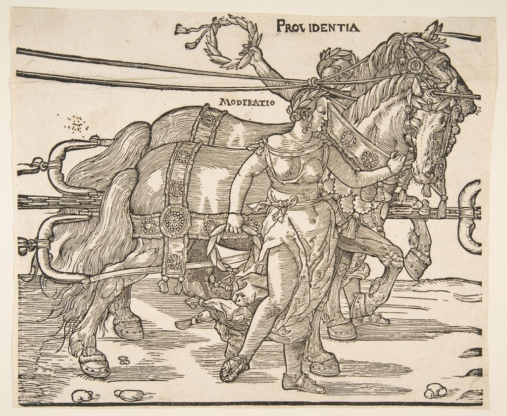 Detail of The Great Triumphal Car third sheet by Unknown