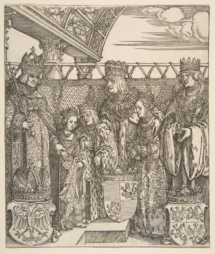 The Congress of Princes at Vienna, from the Triumphal Arch of Emperor Maximilian I, 1515 by Albrecht Dürer