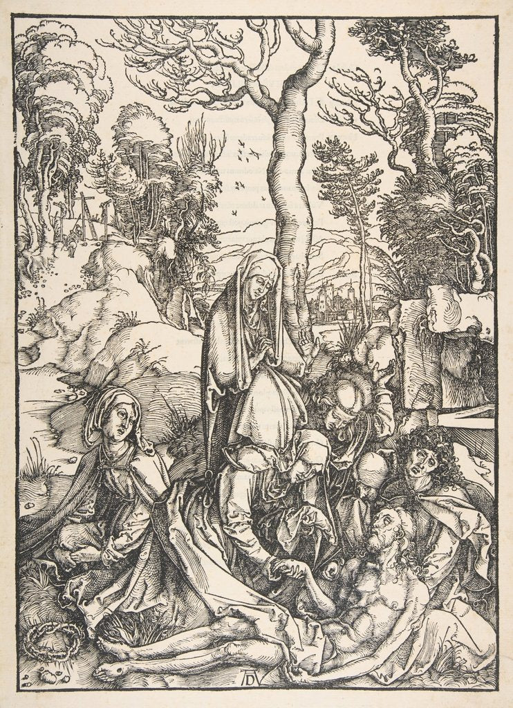 The Lamentation, from The Large Passion by Albrecht Dürer