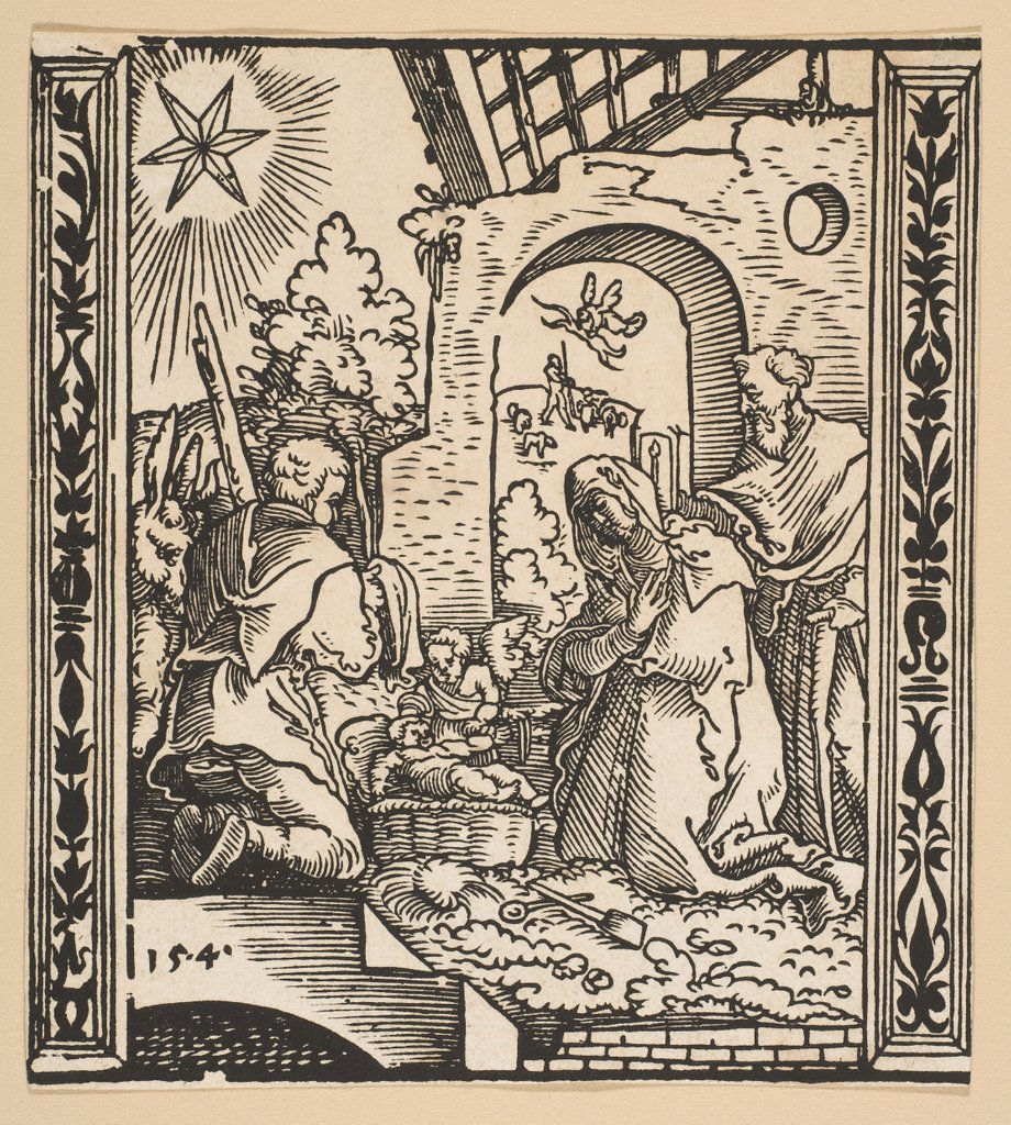 Detail of The Nativity by Unknown