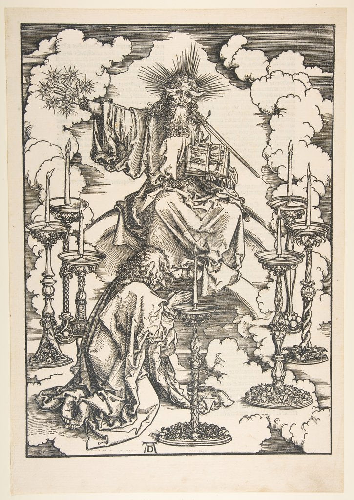 Detail of The Vision of the Seven Candlesticks, from The Apocalypse by Albrecht Dürer
