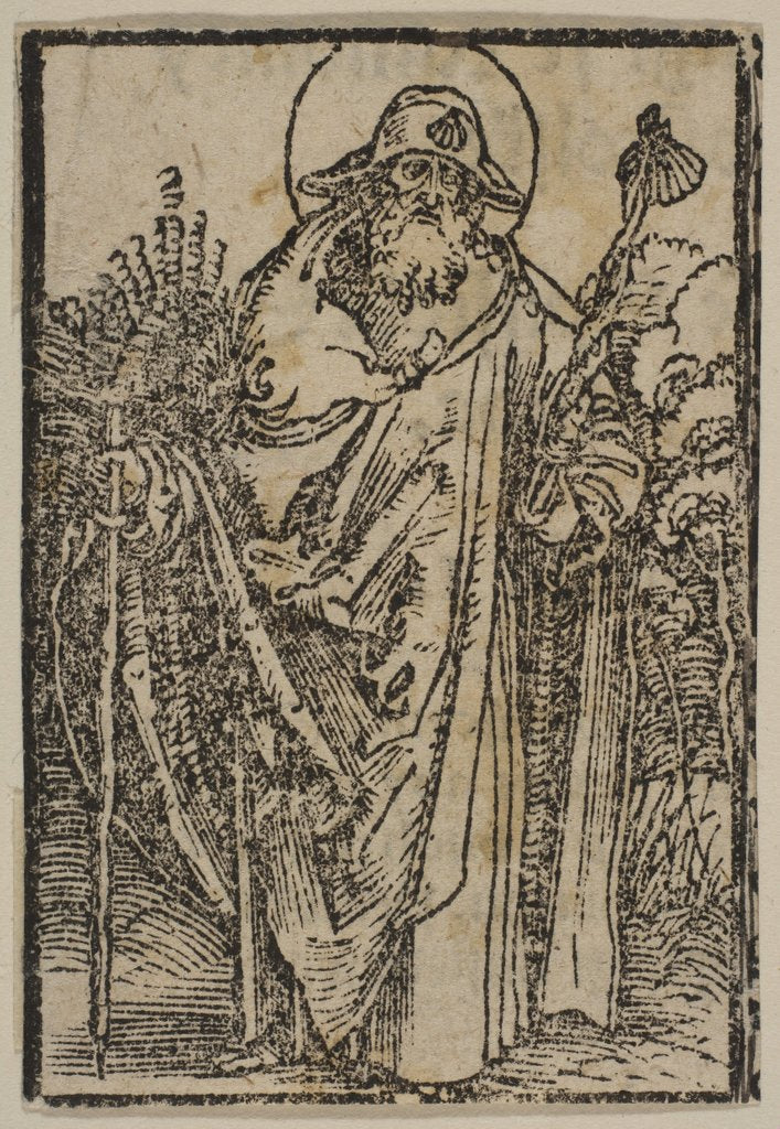 Detail of Saint James Major by Albrecht Dürer