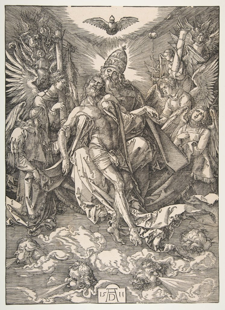 Detail of The Holy Trinity, 1511 by Albrecht Dürer