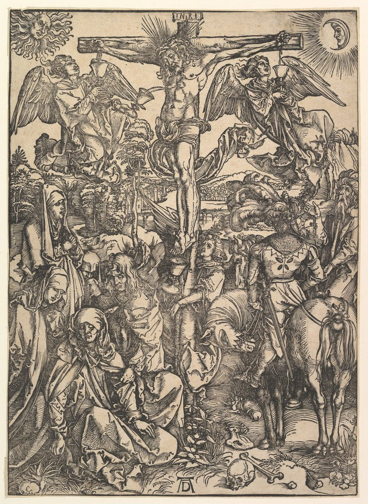 Detail of The Crucifixion, from The Large Passion, ca. 1498 by Albrecht Dürer
