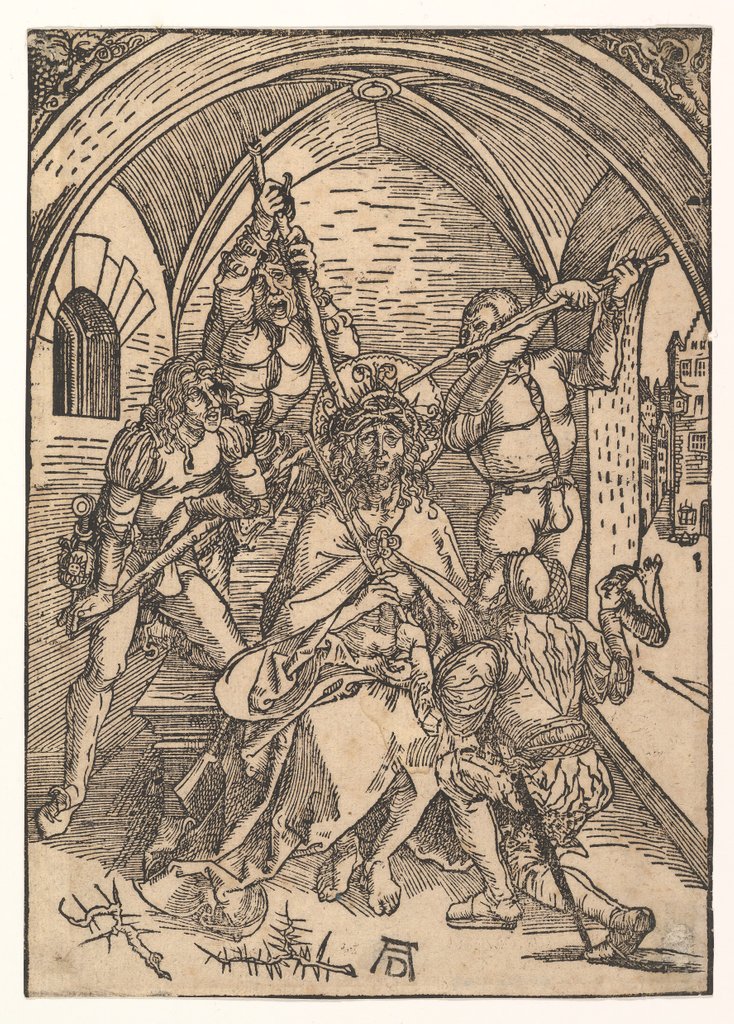 Detail of Christ Crowned with Thorns, ca. 1500 by Albrecht Dürer (attributed to)