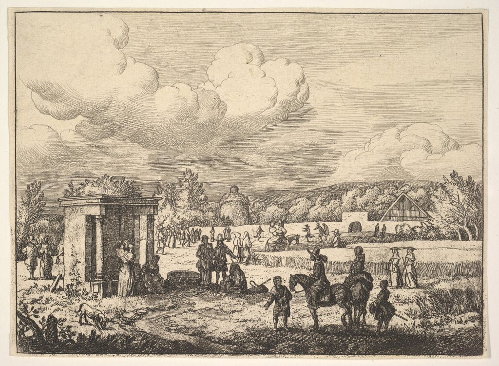 Detail of The First Spring by Allart van Everdingen