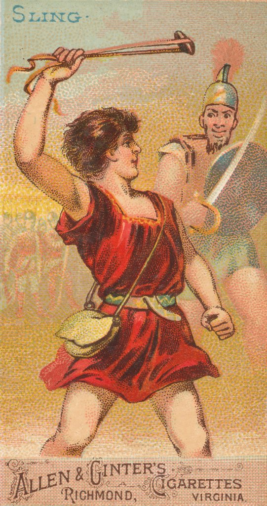 Detail of Sling, from the Arms of All Nations series for Allen & Ginter Cigarettes Brands, 1887 by Allen & Ginter