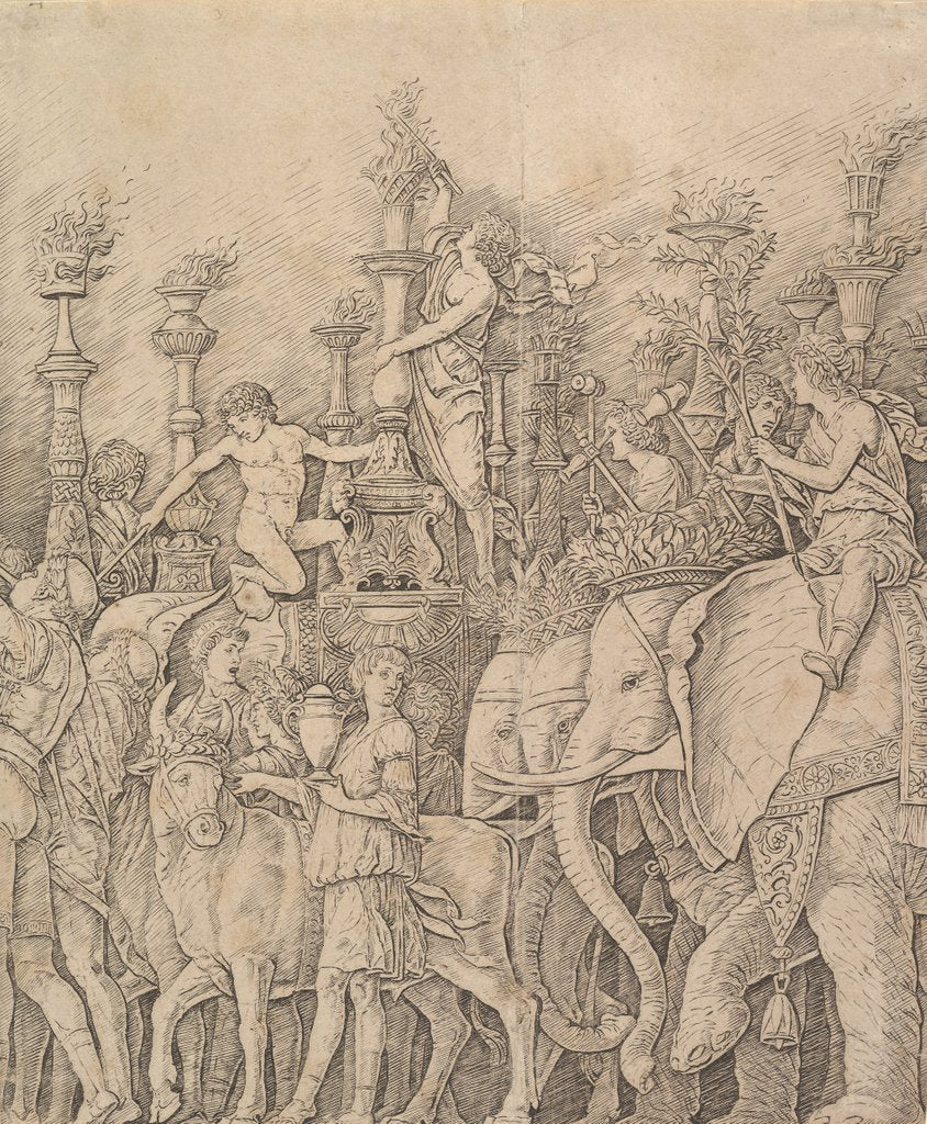 Detail of The Triumph of Caesar: The Elephants, ca. 1484-92 by Unknown