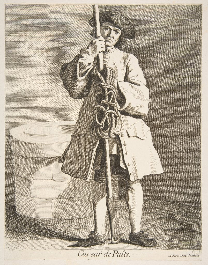 Detail of Well Cleaner, 1746 by Caylus
