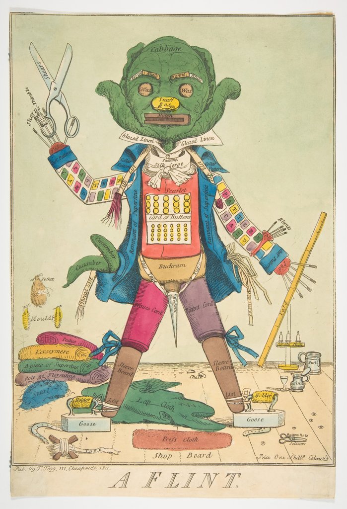 Detail of A Flint, 1811 by Unknown