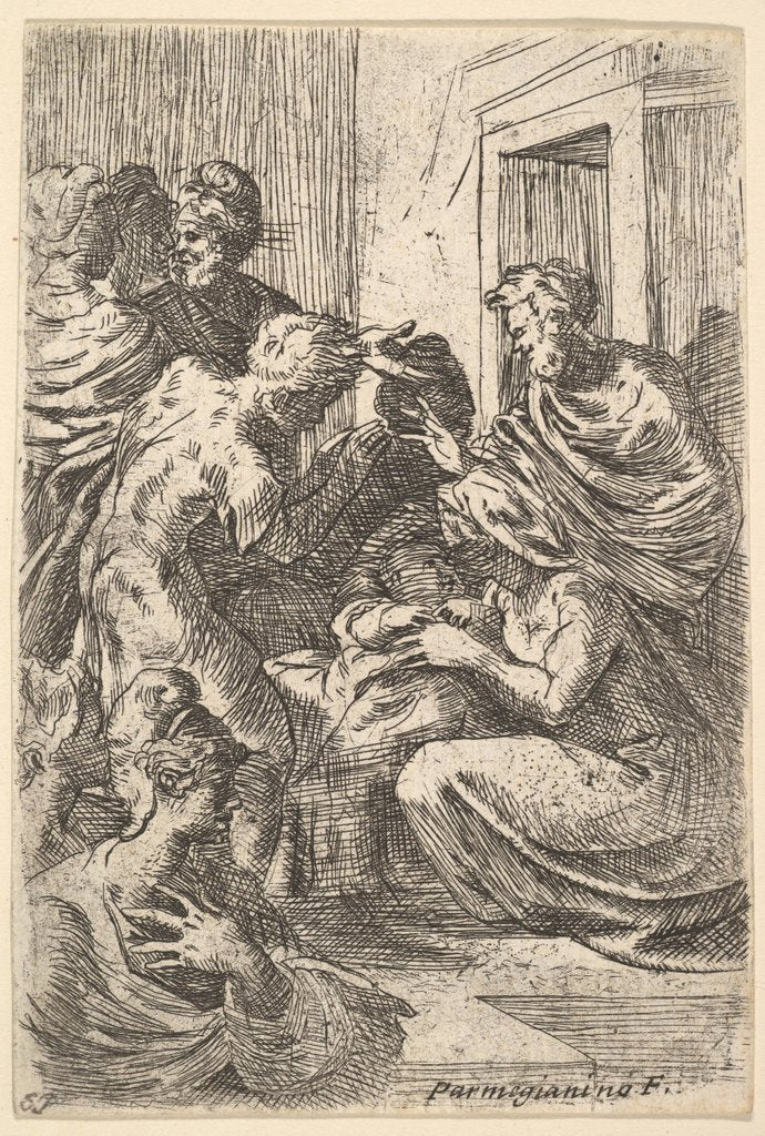 Detail of Nativity, 16th century by Unknown