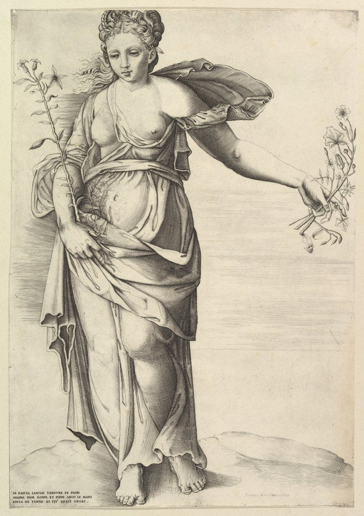 Detail of Flora, ca. 1560-70. by Unknown