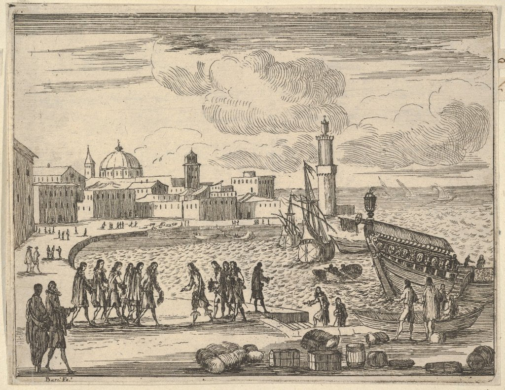 Detail of Francesco I d'Este Combines Forces with The Republic of Venice and Genoa Against the Ottom…, 1659 by Bartolomeo Fenice