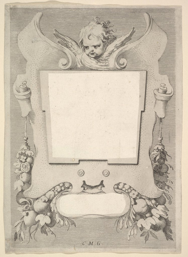 Detail of Title Page: Bentivoglio, Della Guerra di Fiandra, 1632 by Claude Mellan