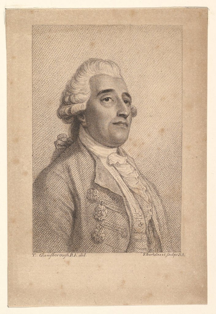 Detail of Francesco d' Ageno, 1785-90 by Francesco Bartolozzi