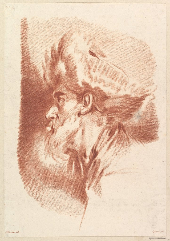 Detail of Untitled, mid-18th century to early 19th century by Francois Gonord
