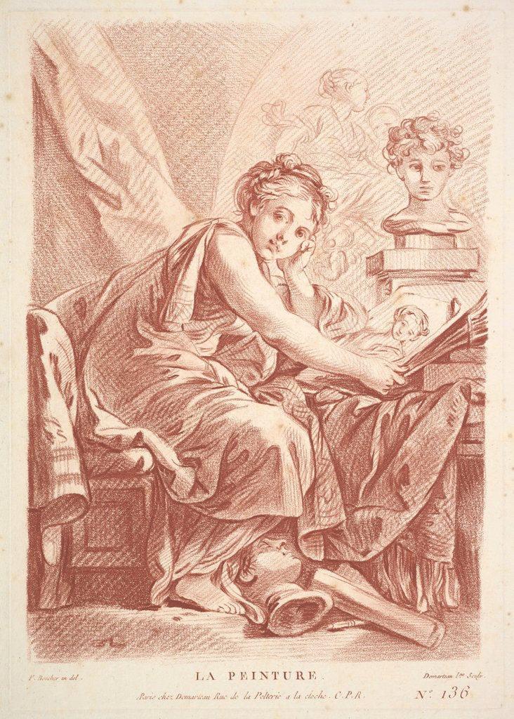 Detail of Painting by Gilles Demarteau