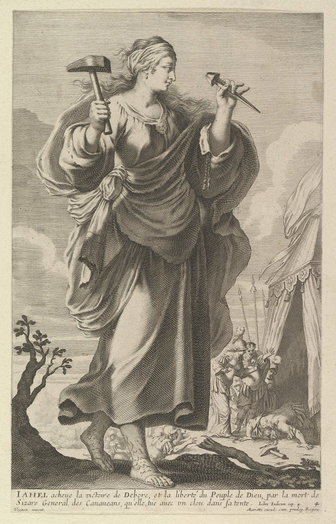 Jahel, 1647 by Abraham Bosse/Gilles Rousselet