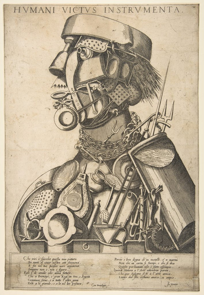 Detail of The Instruments of Human Sustenance: Cooking, after 1569 by Giovanni da Monte Cremasco