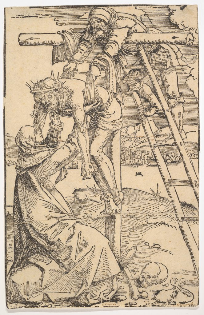Detail of Descent from the Cross, 1505 by Hans Baldung