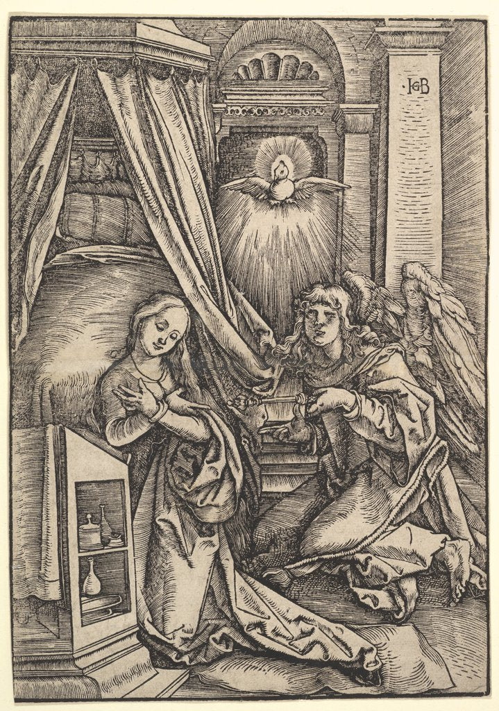 Detail of The Annunciation, 1514 by Hans Baldung