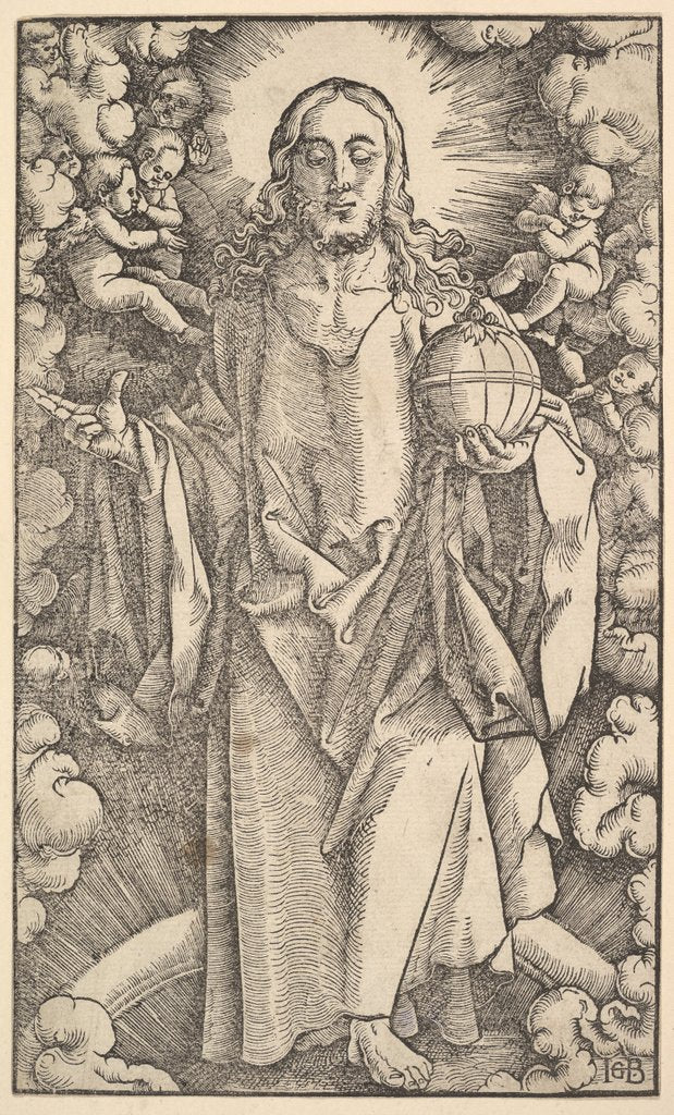 Detail of Christ from Christ and the Apostles, 1519 by Hans Baldung