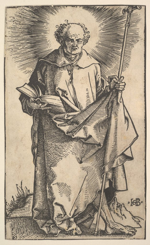Detail of St. Philip from Christ and the Apostles, 1519 by Hans Baldung