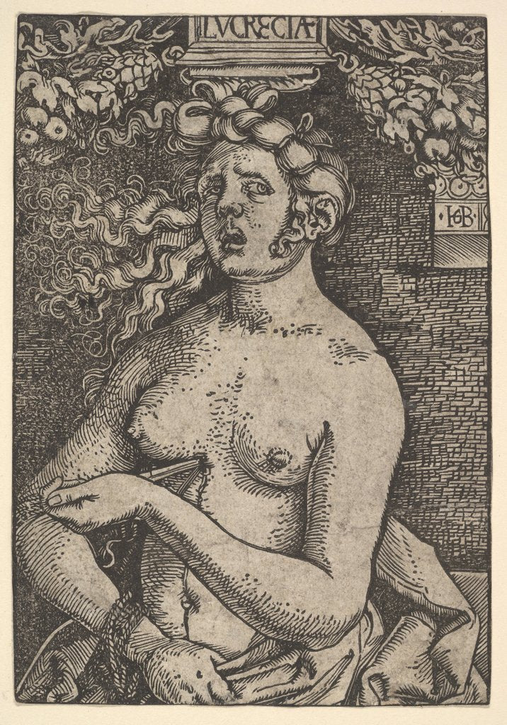 Detail of Lucretia, ca. 1519 by Hans Baldung